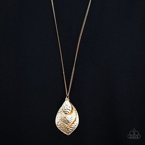 Changing Leaves - Gold Necklace